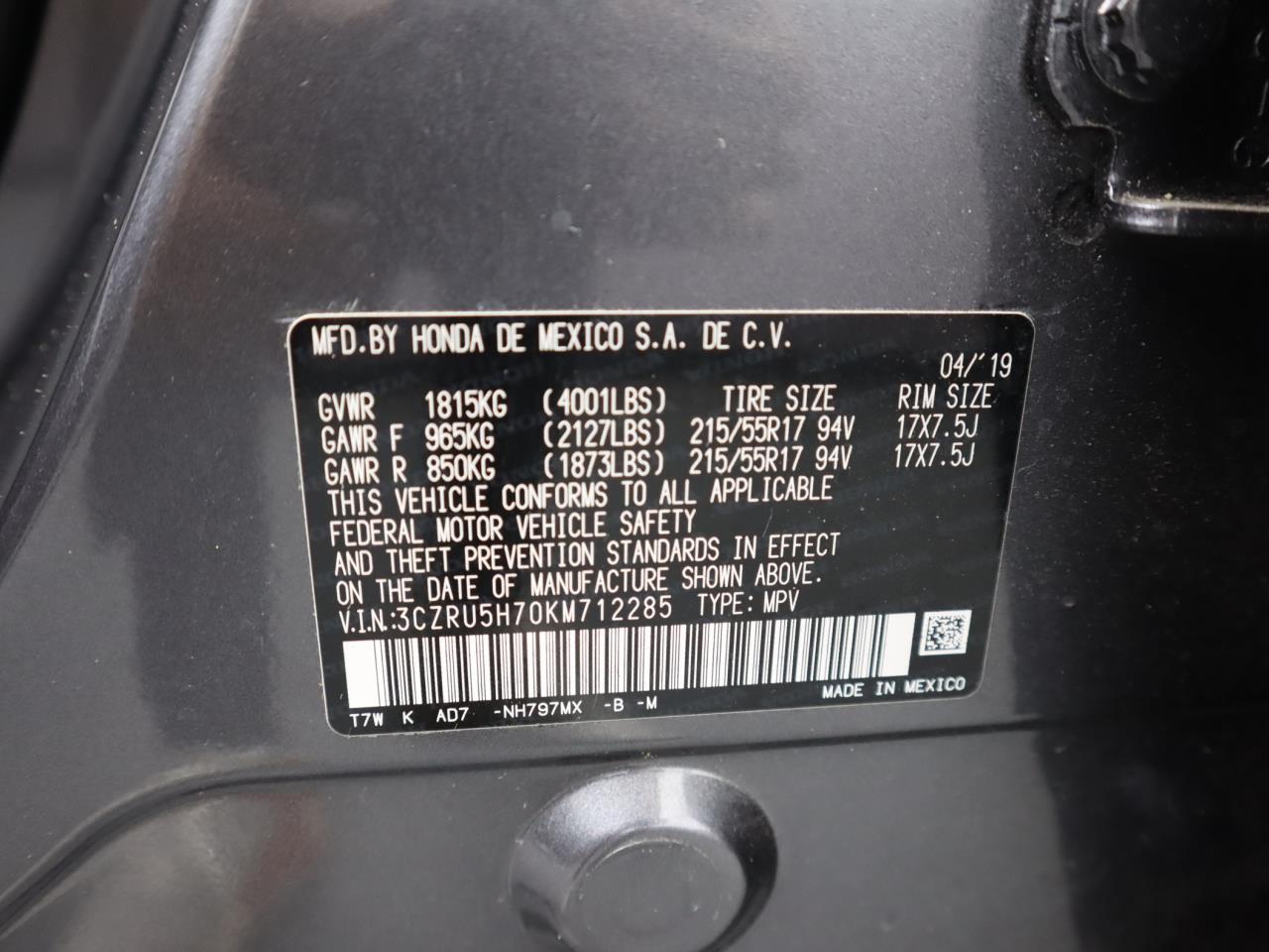 Florida Fine Cars - Used HONDA HR-V 2019 MIAMI EX-L