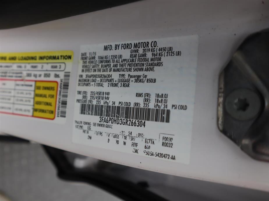 Florida Fine Cars - Used FORD FUSION 2016 MARGATE SE