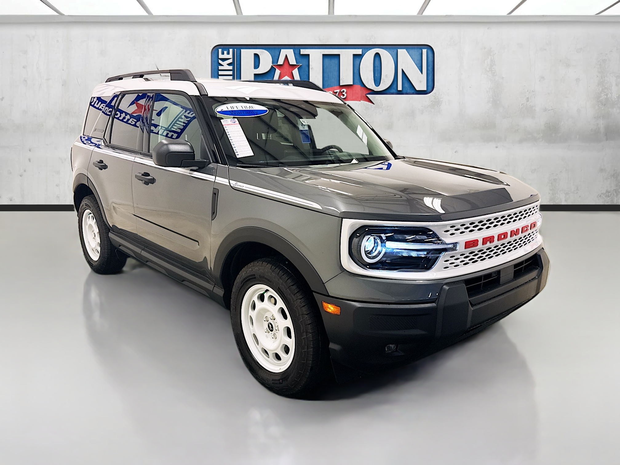 New Carbonized Gray Metallic 2025 Ford Bronco Sport Heritage for