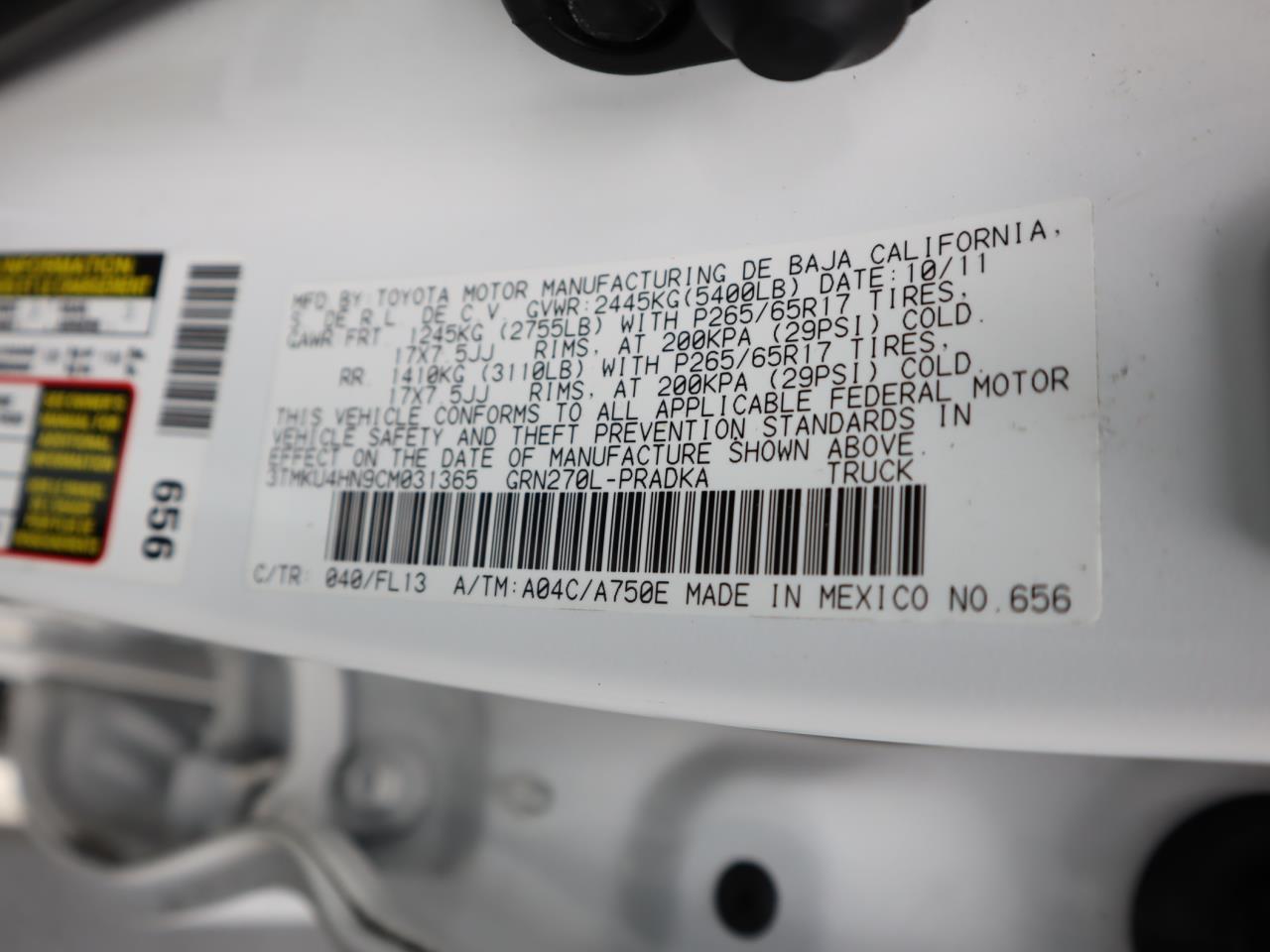 Florida Fine Cars - Used TOYOTA TACOMA 2012 MIAMI PRERUNNER