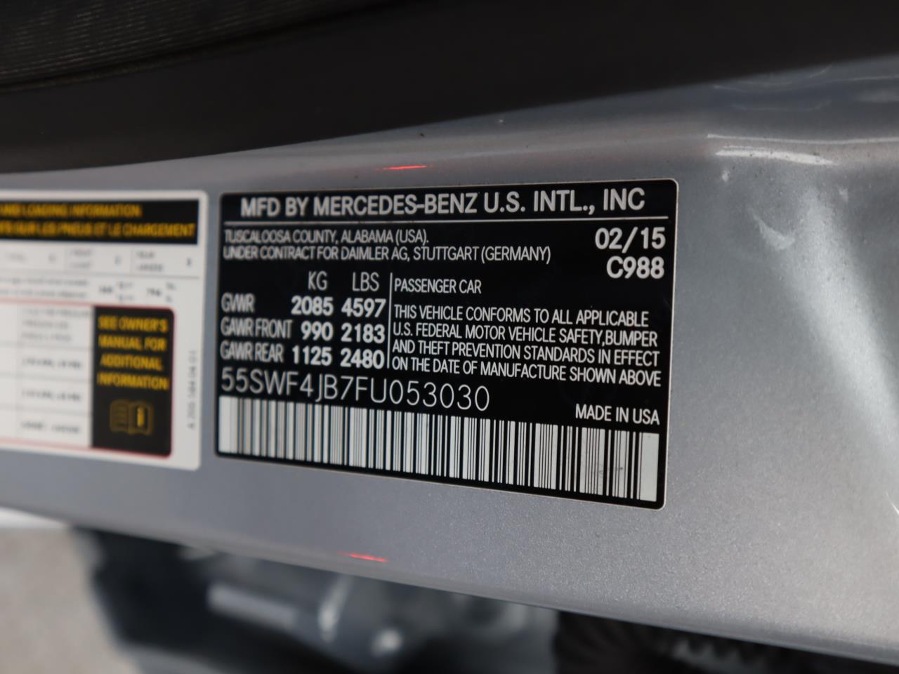 Florida Fine Cars - Used MERCEDES-BENZ C-CLASS 2015 MIAMI C 300 SPORT