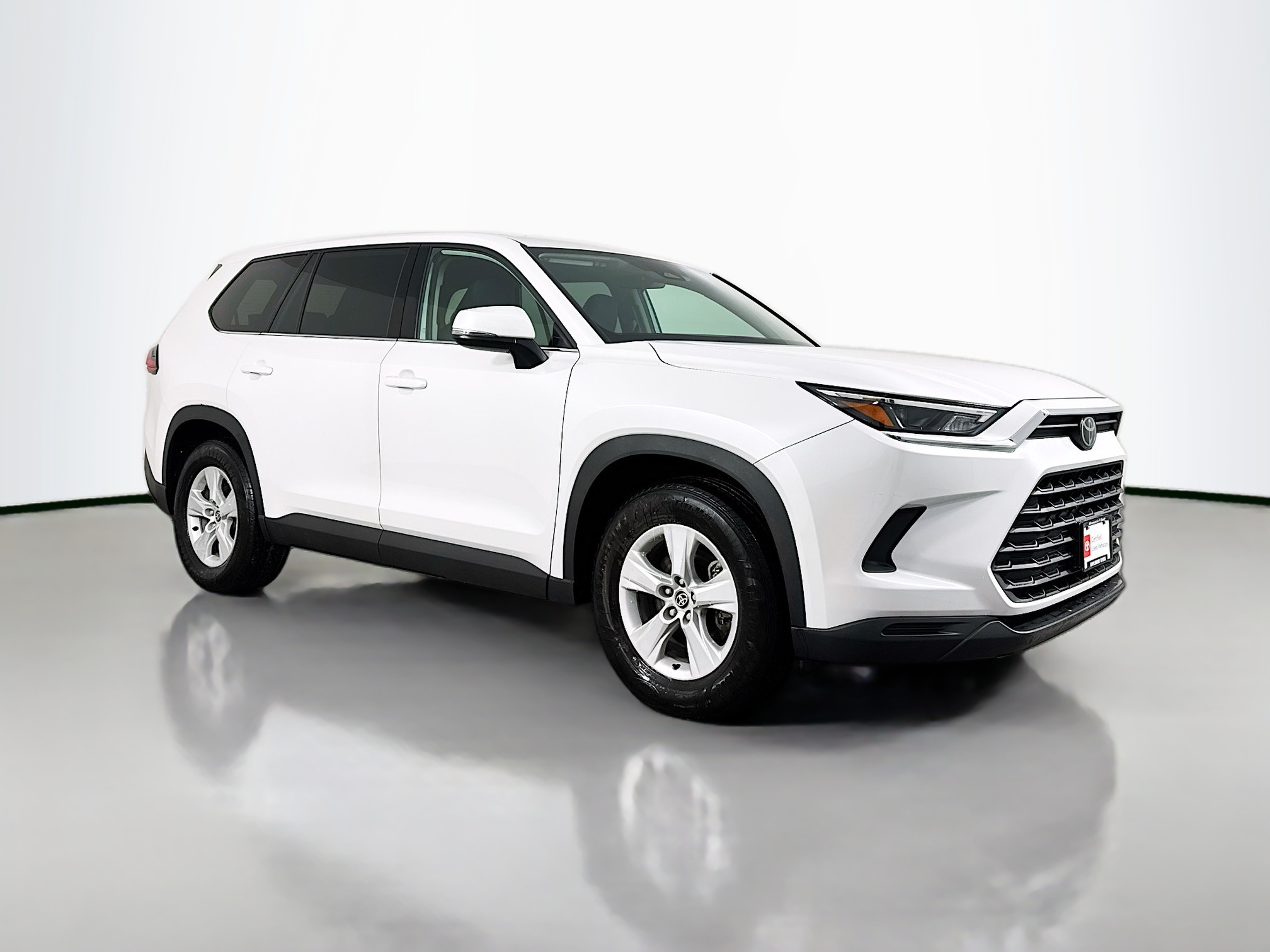 CPO Wind Chill Pearl 2025 Toyota Grand Highlander LE for Sale in