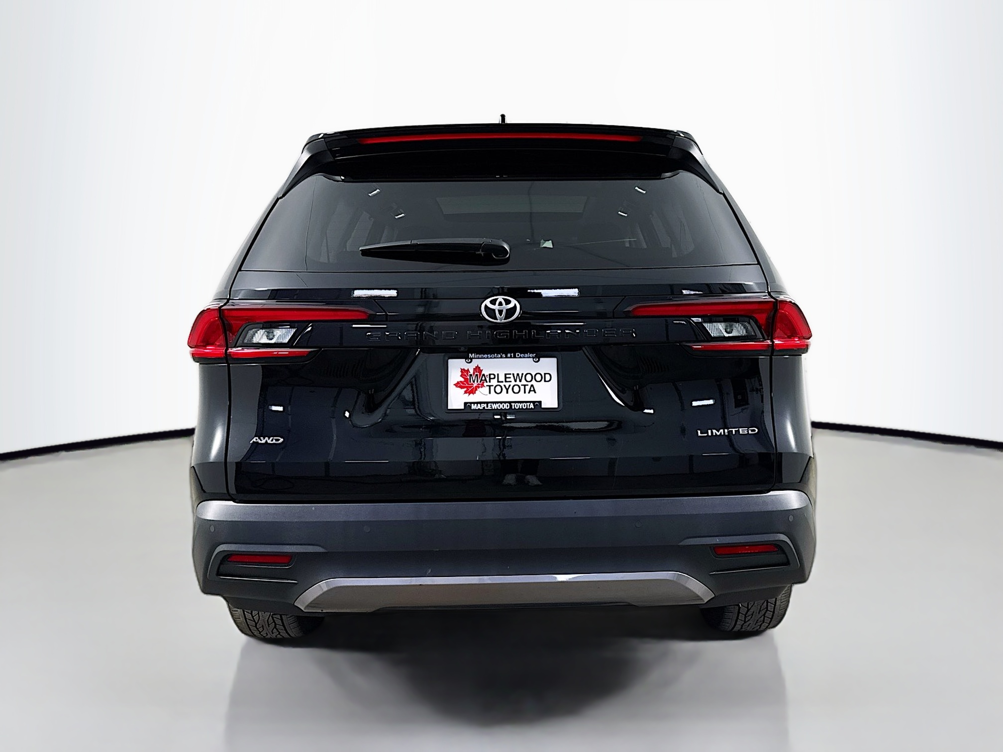 CPO Midnight Black Metallic 2025 Toyota Grand Highlander Limited