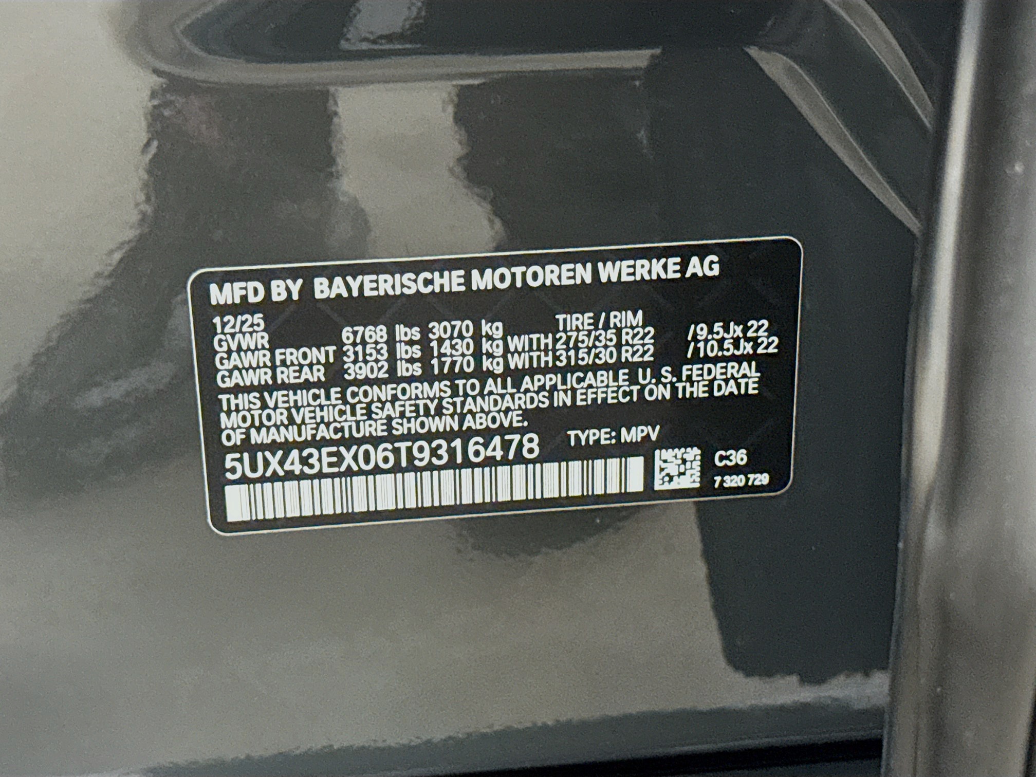 New 2026 BMW X6 M60i 4D Sport Utility in Alpharetta #64507