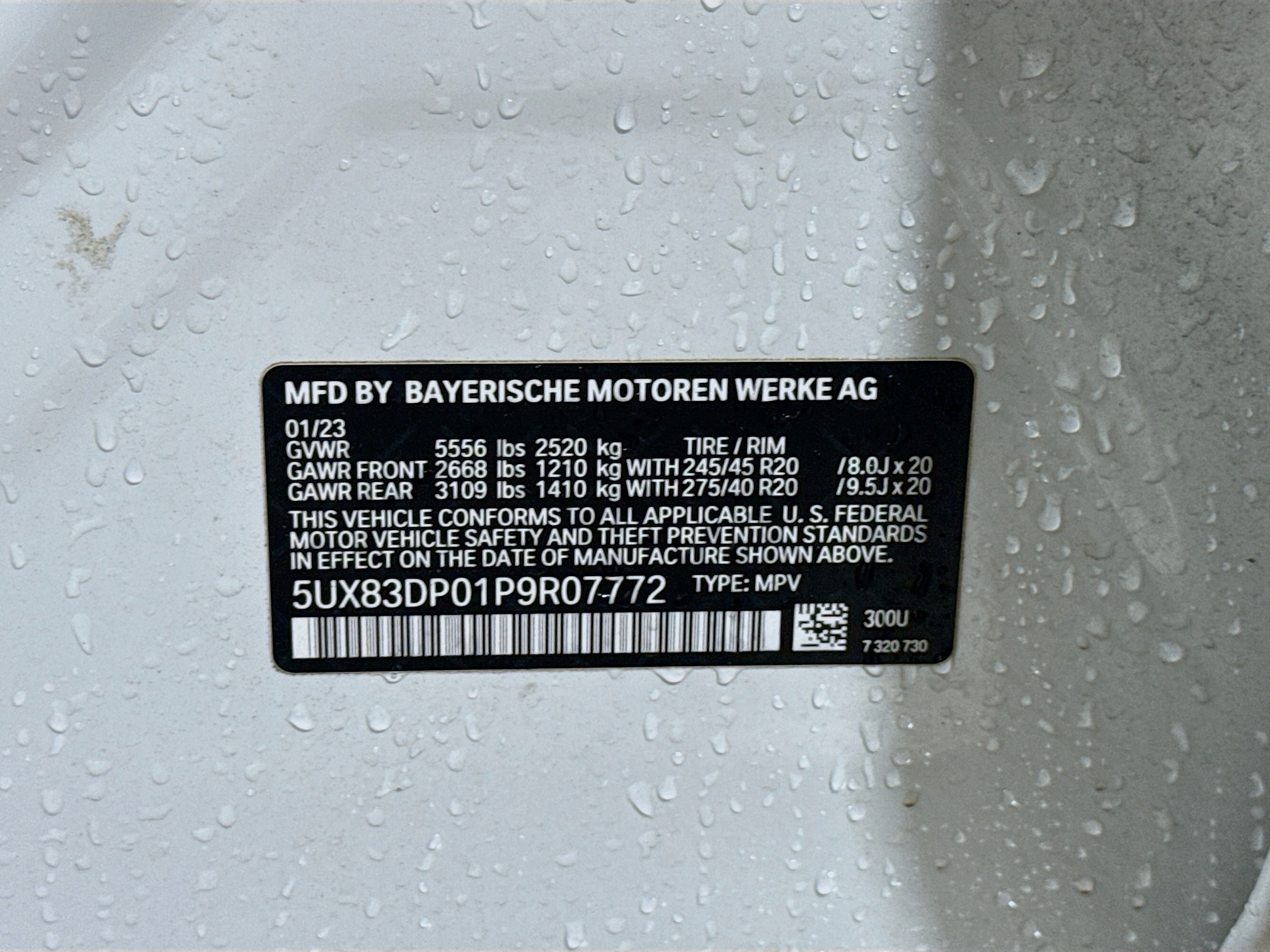 Certified Pre-Owned 2023 BMW X3 M40i 4D Sport Utility in