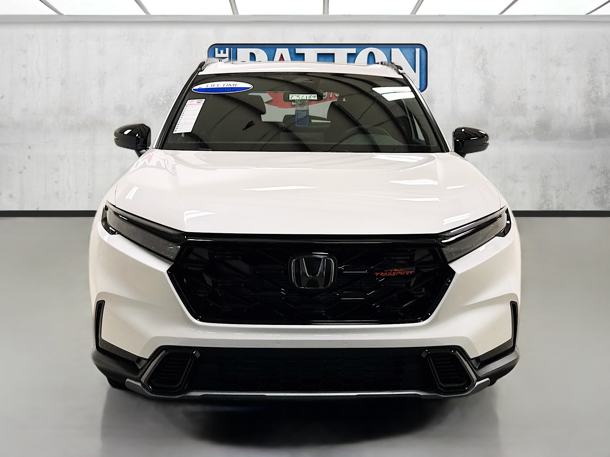 New Platinum White Pearl 2026 Honda CR-V Hybrid TrailSport for