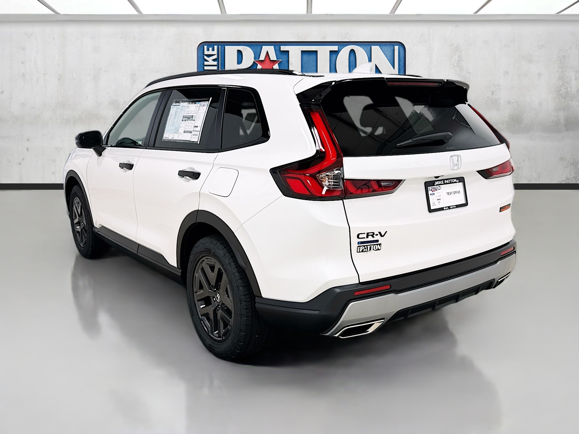 New Platinum White Pearl 2026 Honda CR-V Hybrid TrailSport for