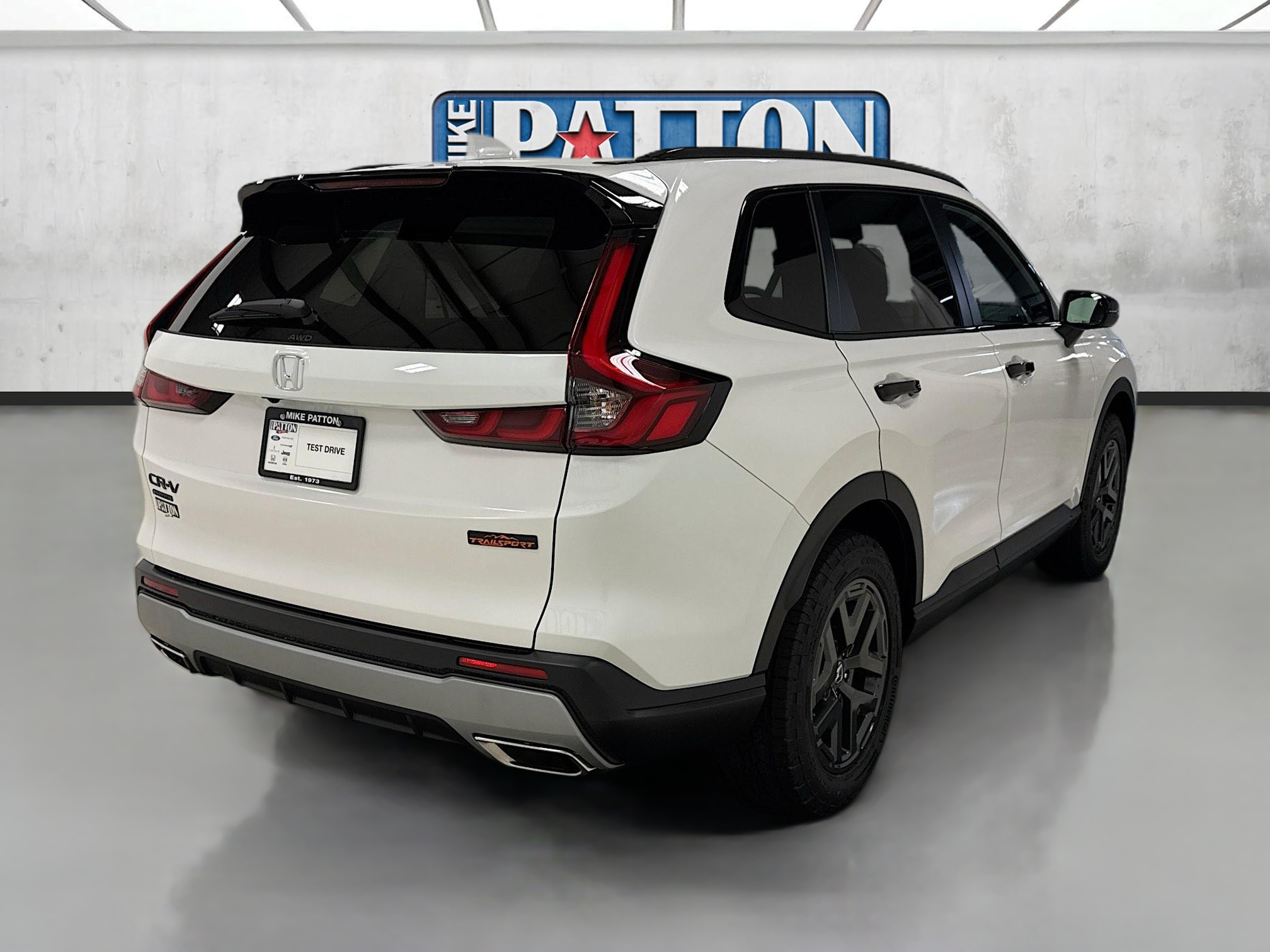 New Platinum White Pearl 2026 Honda CR-V Hybrid TrailSport for