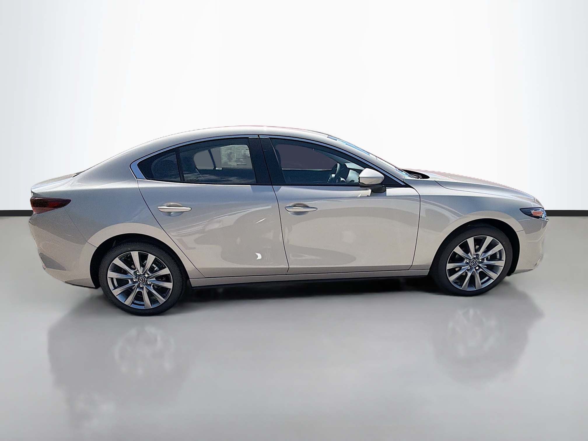 New Platinum Quartz Metallic 2026 Mazda MAZDA3 2.5 S Preferred for