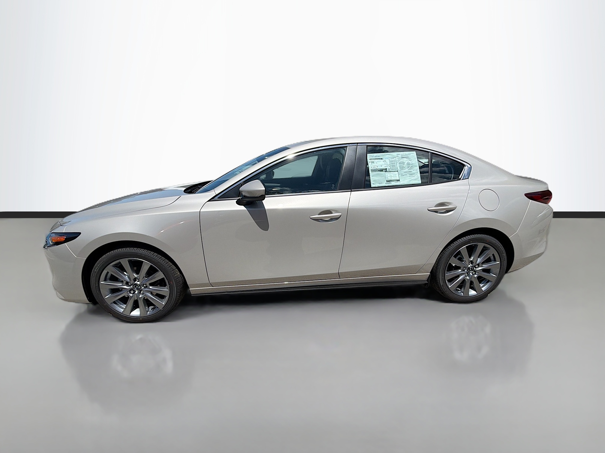 New Platinum Quartz Metallic 2026 Mazda MAZDA3 2.5 S Preferred for