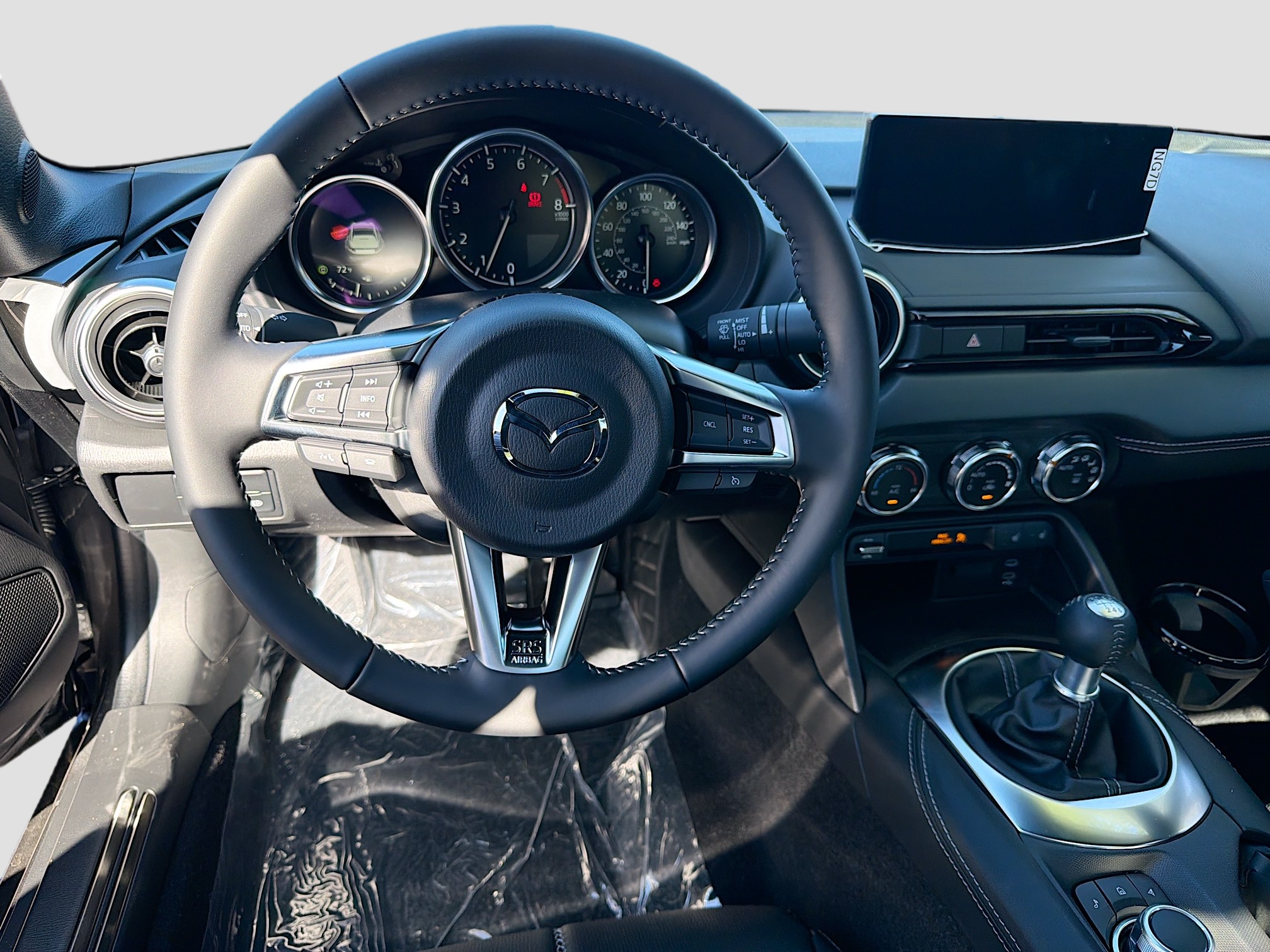 New Machine Gray Metallic 2026 Mazda MX-5 Miata RF Grand Touring