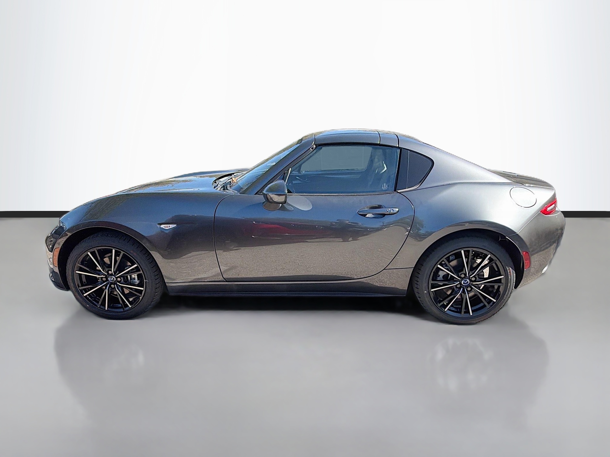 New Machine Gray Metallic 2026 Mazda MX-5 Miata RF Grand Touring