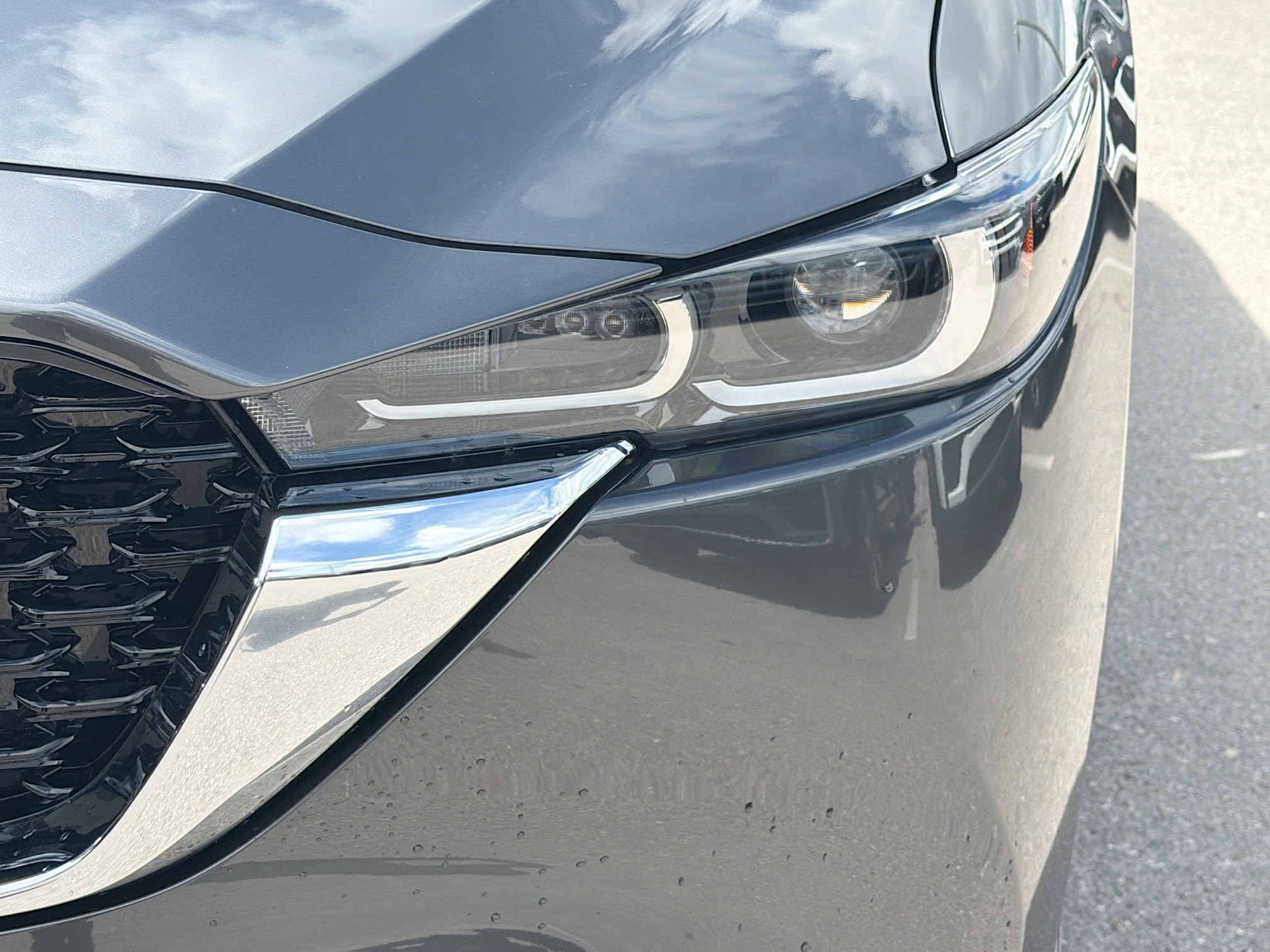 New Machine Gray Metallic 2025 Mazda CX-5 2.5 S Select Package for