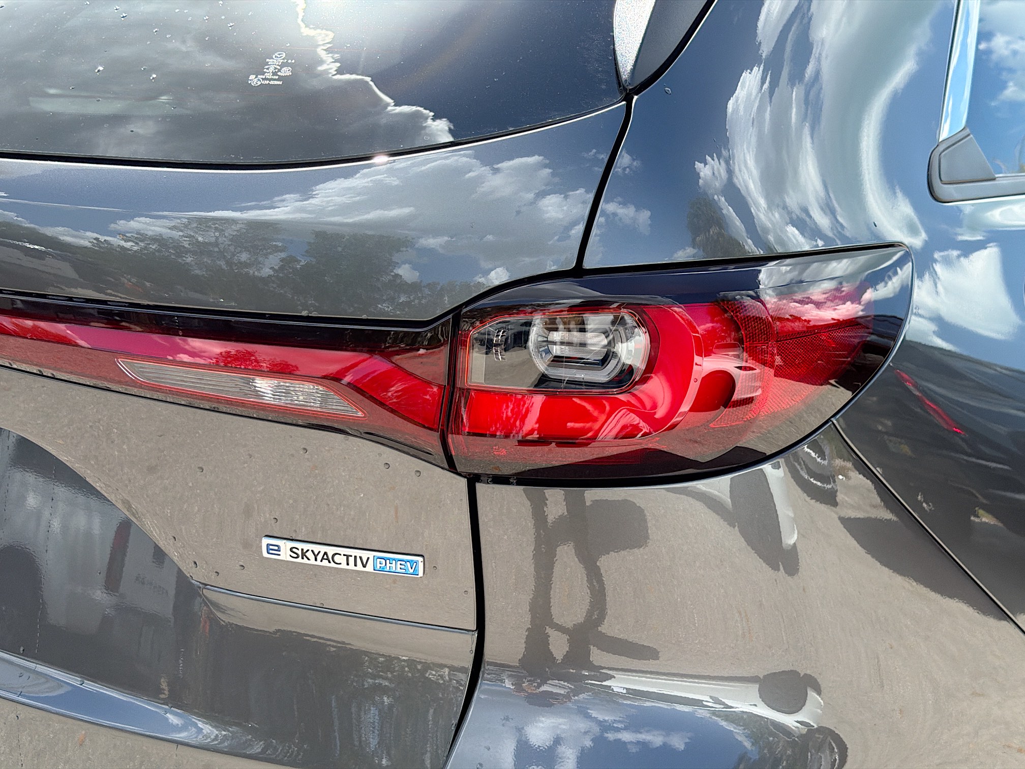 New Machine Gray Metallic 2026 Mazda CX-90 PHEV Premium Plus AWD