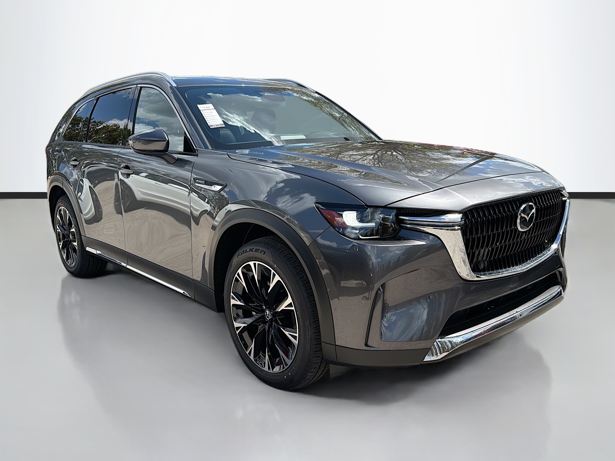 New Machine Gray Metallic 2026 Mazda CX-90 PHEV Premium Plus AWD