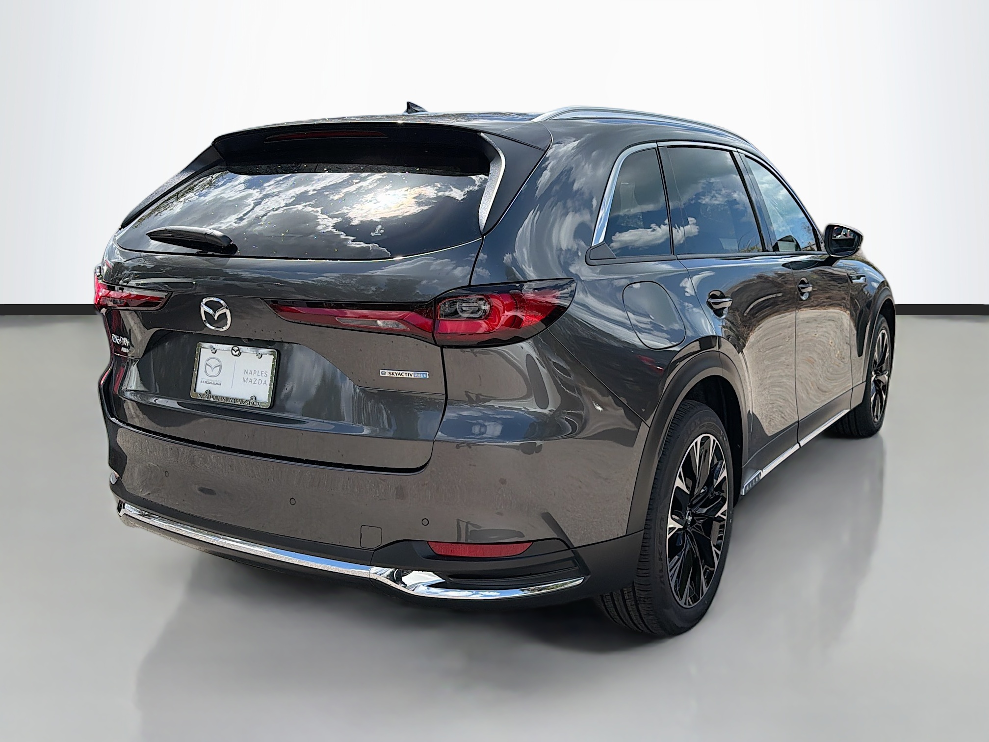 New Machine Gray Metallic 2026 Mazda CX-90 PHEV Premium Plus AWD