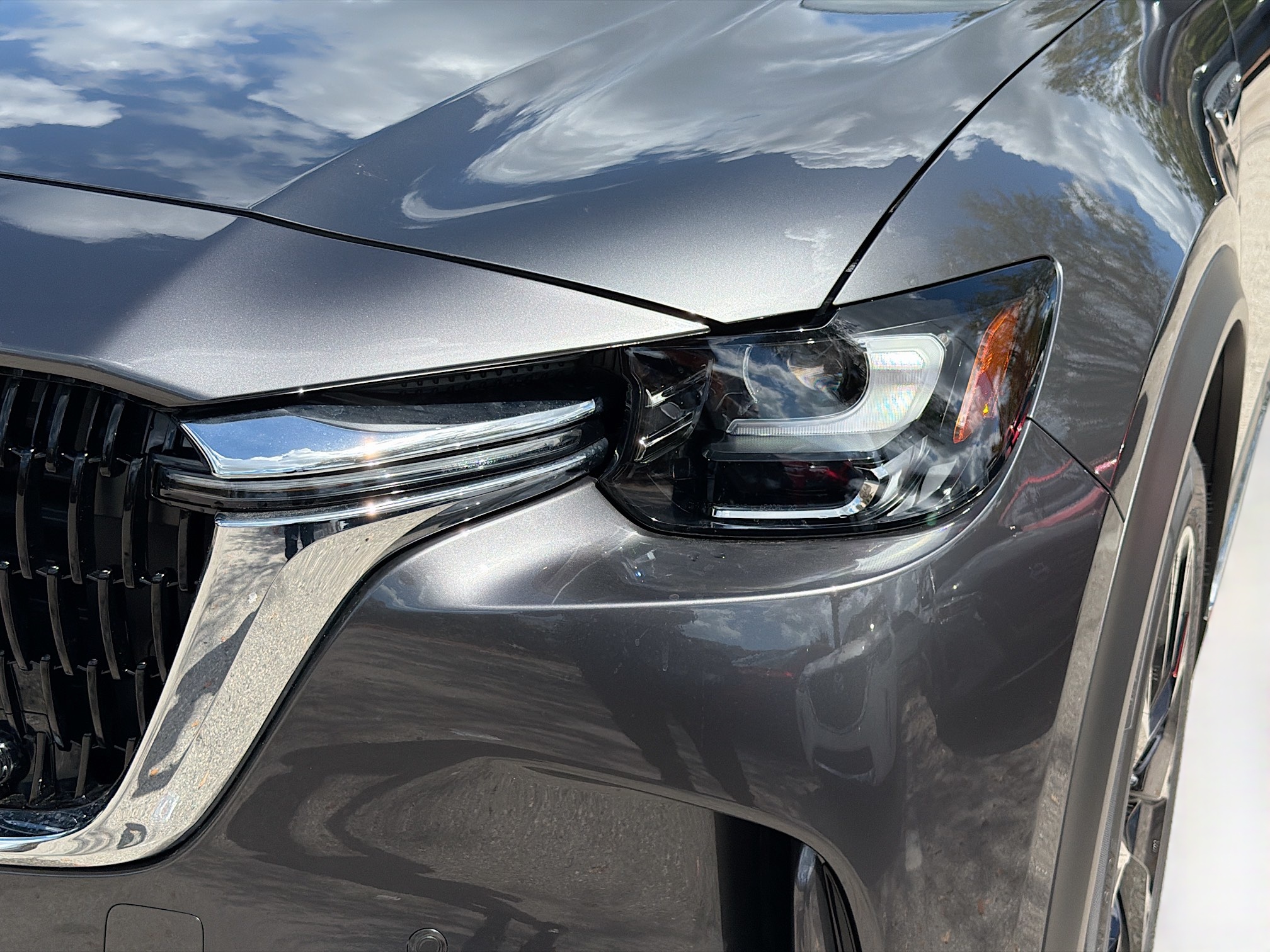 New Machine Gray Metallic 2026 Mazda CX-90 PHEV Premium Plus AWD