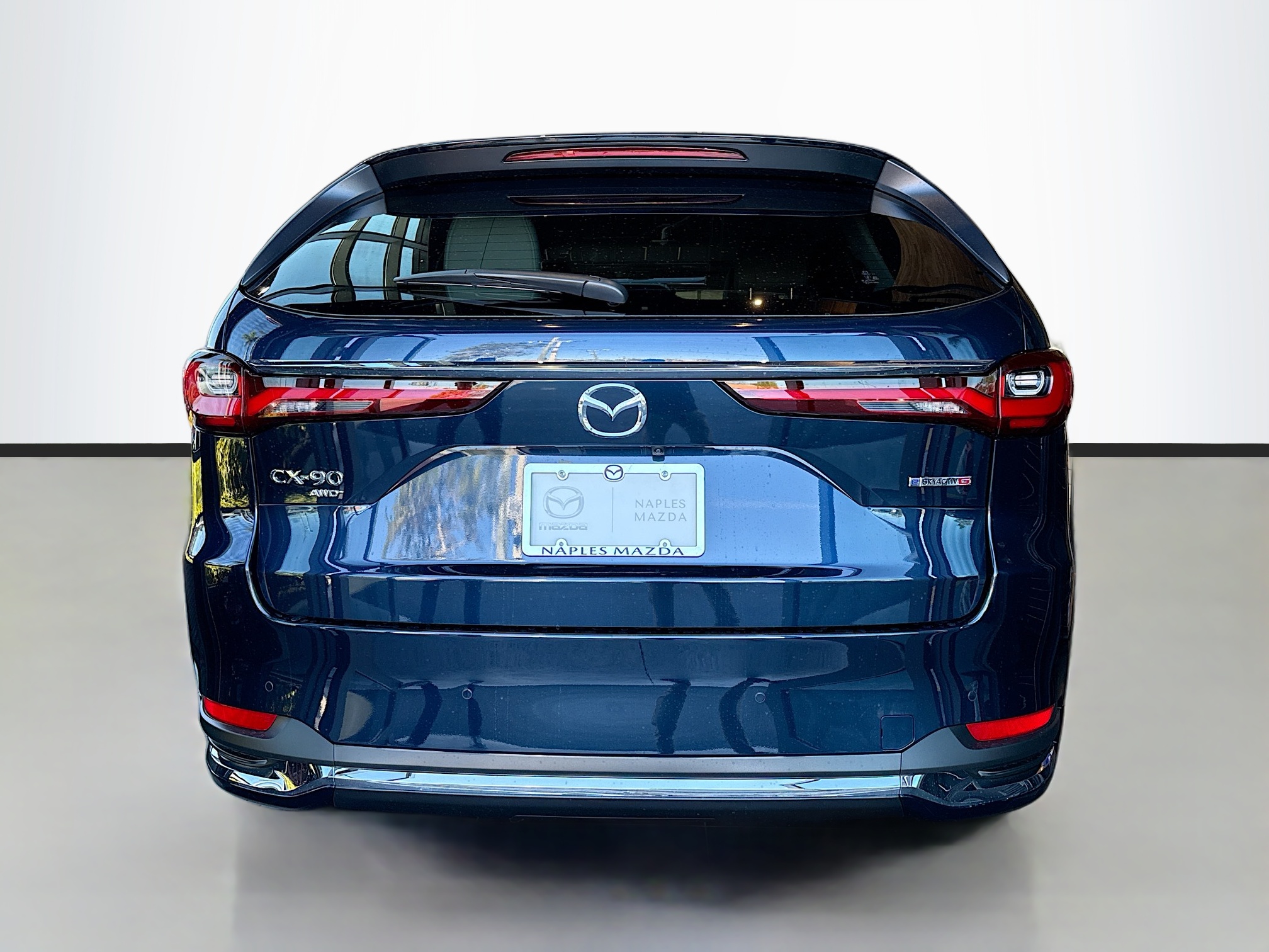 New Deep Crystal Blue Mica 2026 Mazda CX-90 3.3 Turbo S Premium