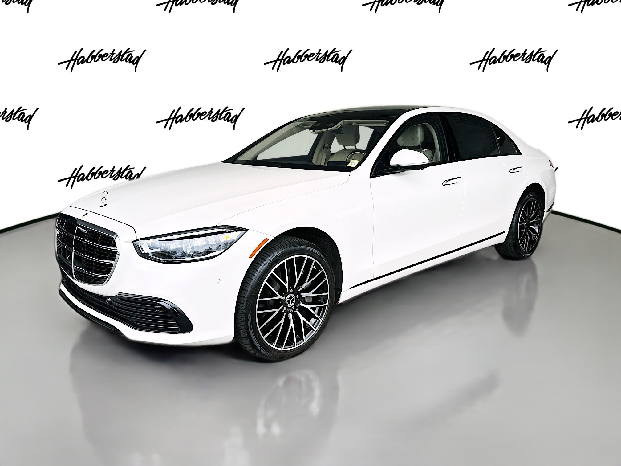 Used Manufaktur Diamond White 2021 Mercedes-Benz S-Class S 580 for