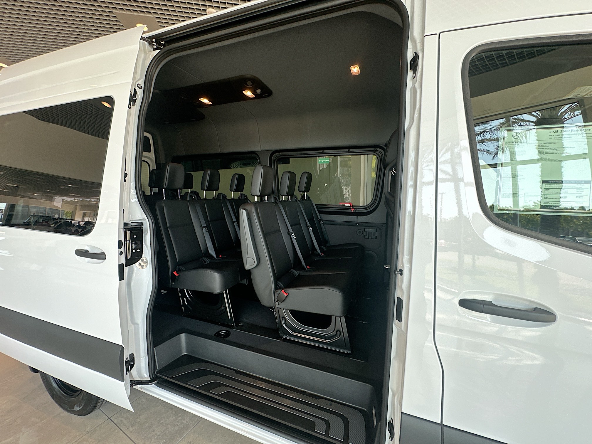 New 2025 Mercedes-Benz Sprinter Passenger Van Passenger 144 WB Van