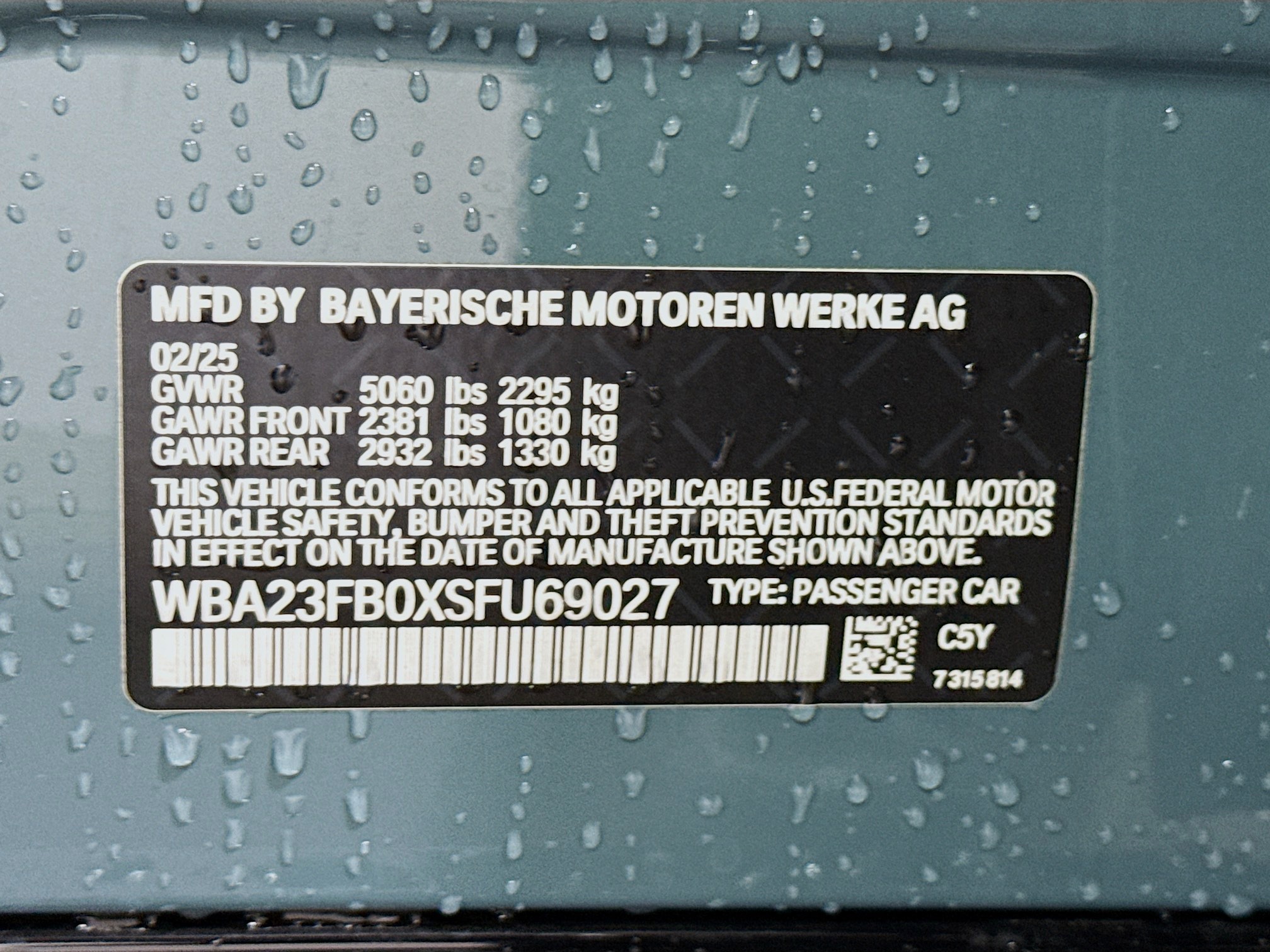 Certified Pre-Owned 2025 BMW 430i 430i Gran Coupe 4D Hatchback in