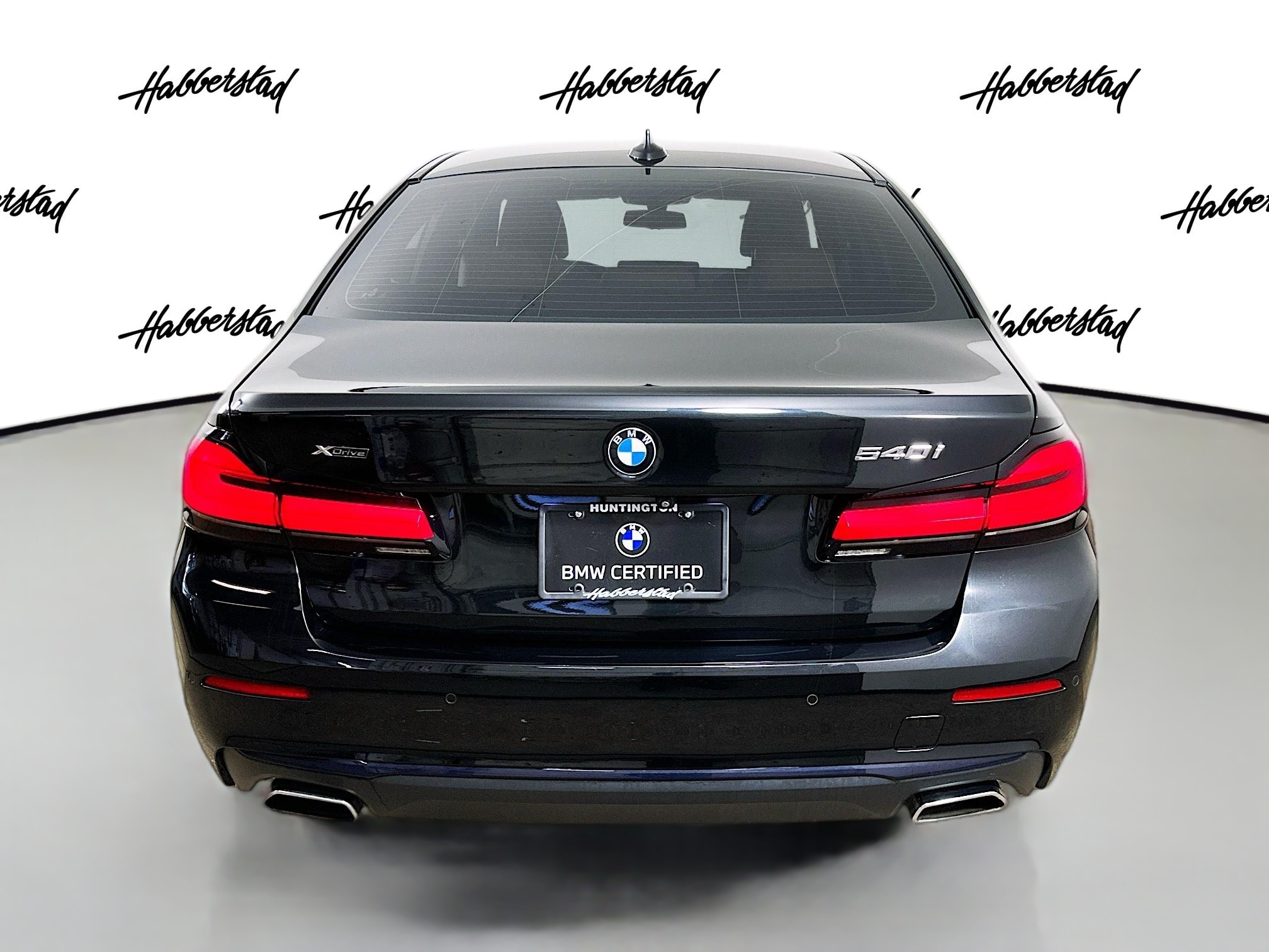 CPO Black Sapphire Metallic 2022 BMW 5 Series 540i xDrive for Sale