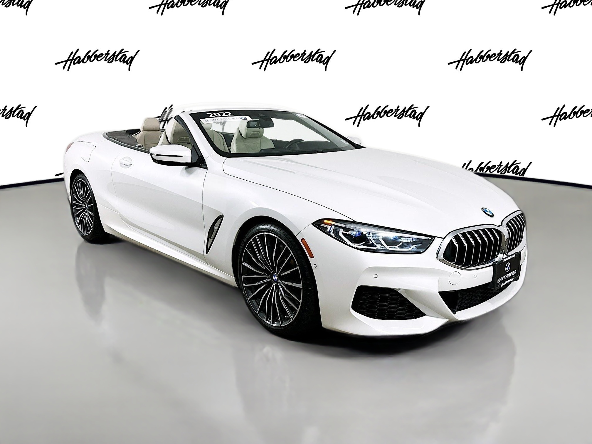 Certified Pre-Owned 2022 BMW 8 Series 840i Convertible in Bay