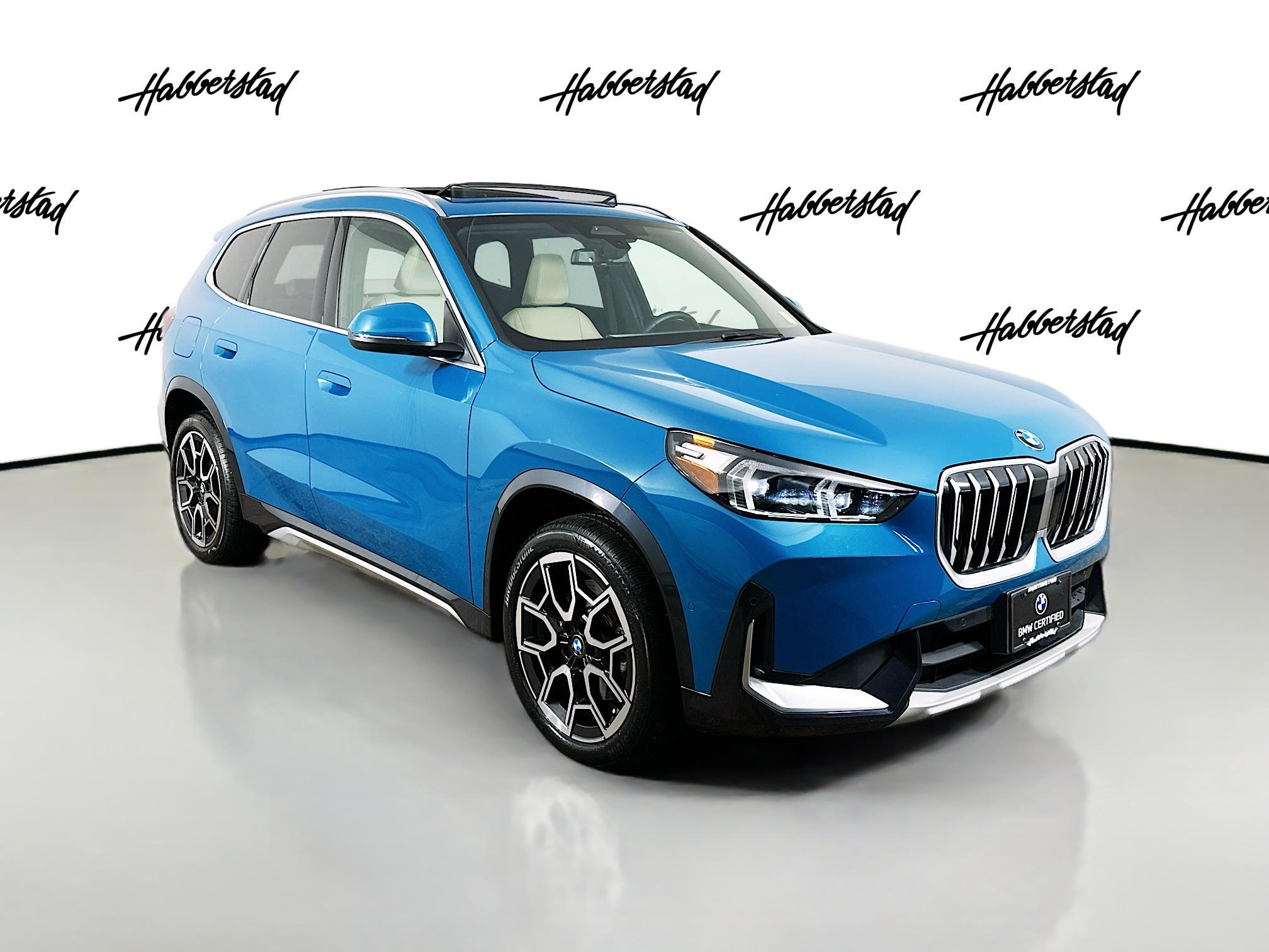 CPO Blue Bay Lagoon Metallic 2025 BMW X1 xDrive28i for Sale in