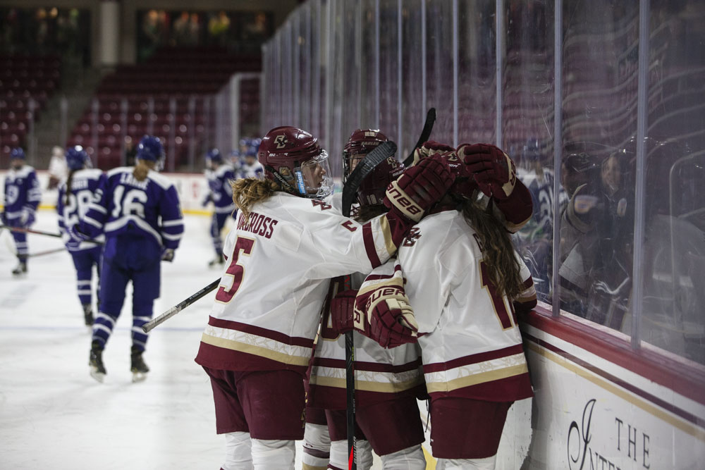 boston college women's hockey — The Heights