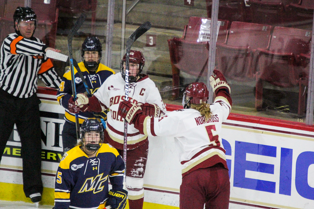 boston college women's hockey — The Heights