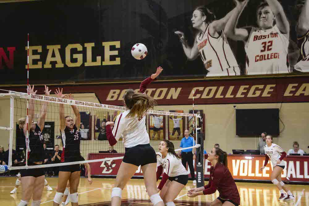 Eagles Rally Past Louisville in Five Sets — The Heights