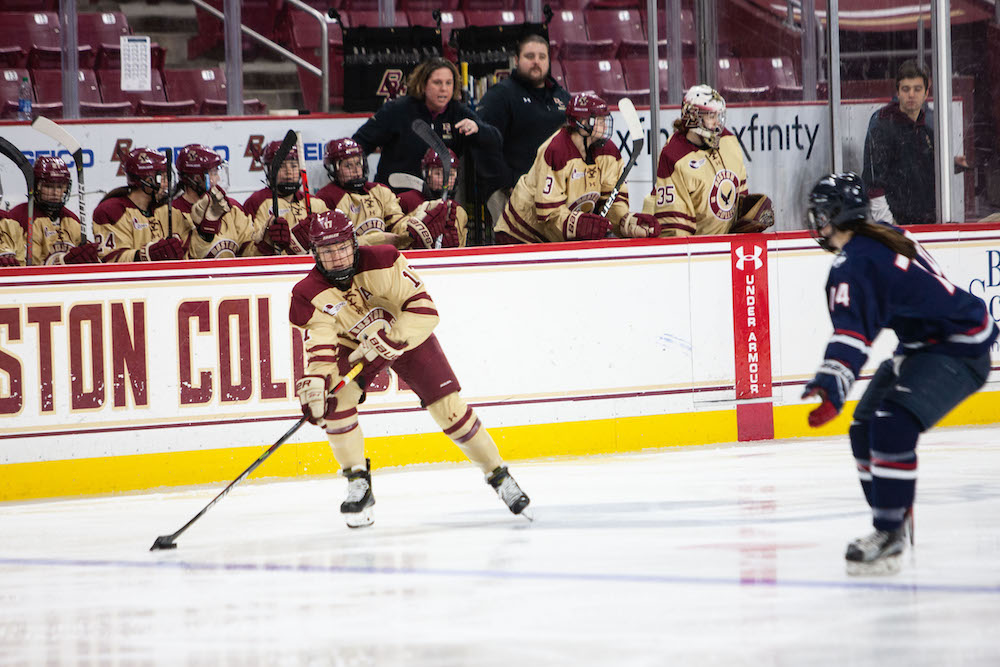 Boston College Women's Hockey Falls to BU The Heights