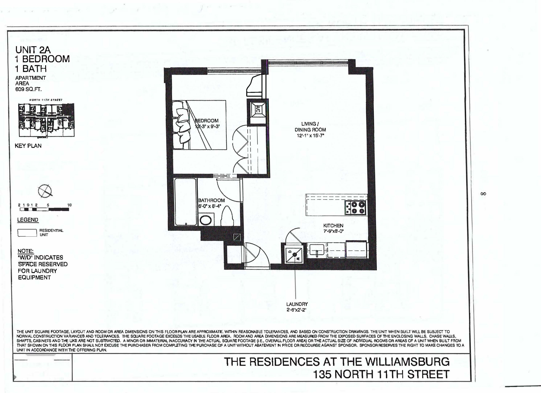 135 North 11th Street 2A Williamsburg Brooklyn NY 11249