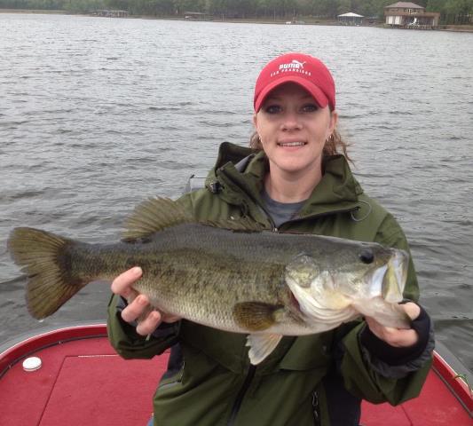 A photo of Brandie Knight's catch