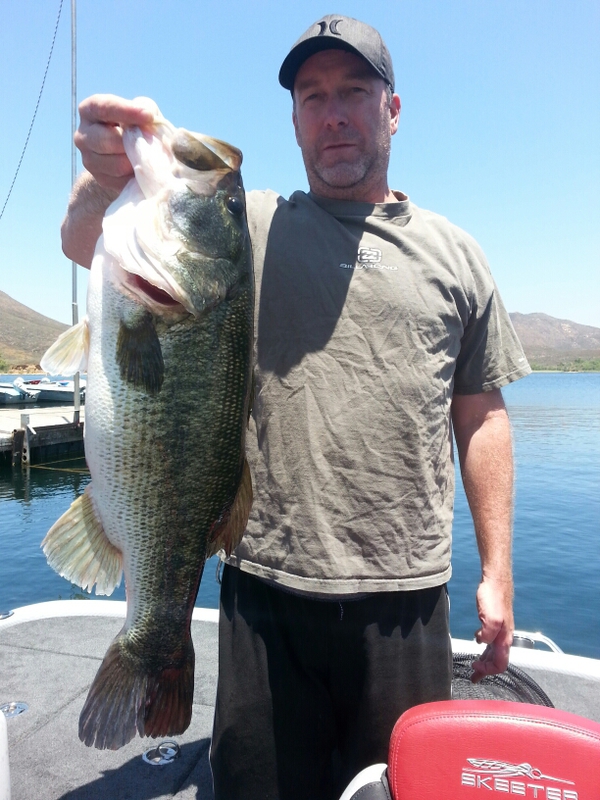 A photo of Justin Hanold's catch