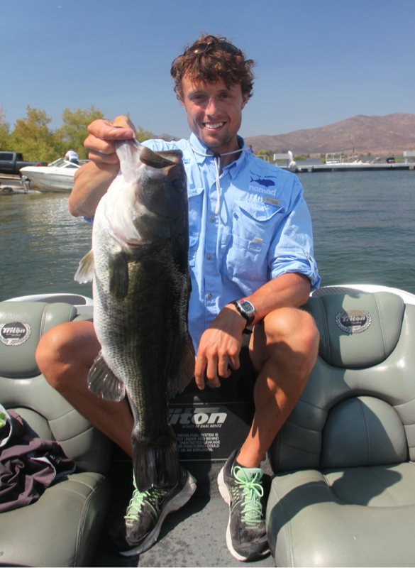 A photo of Justin Hanold's catch