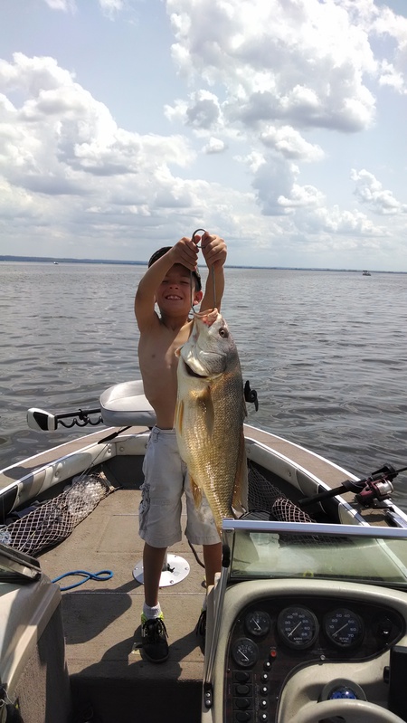 A photo of Andy Voigt's catch