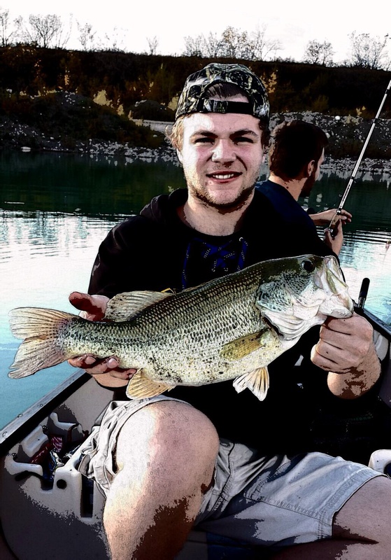 A photo of Scottie Martin's catch
