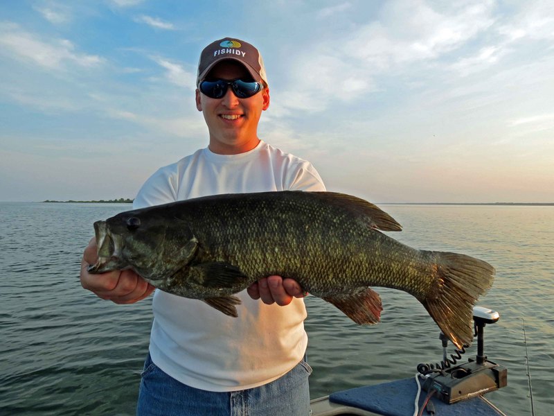 A photo of Tim Steinmetz's catch
