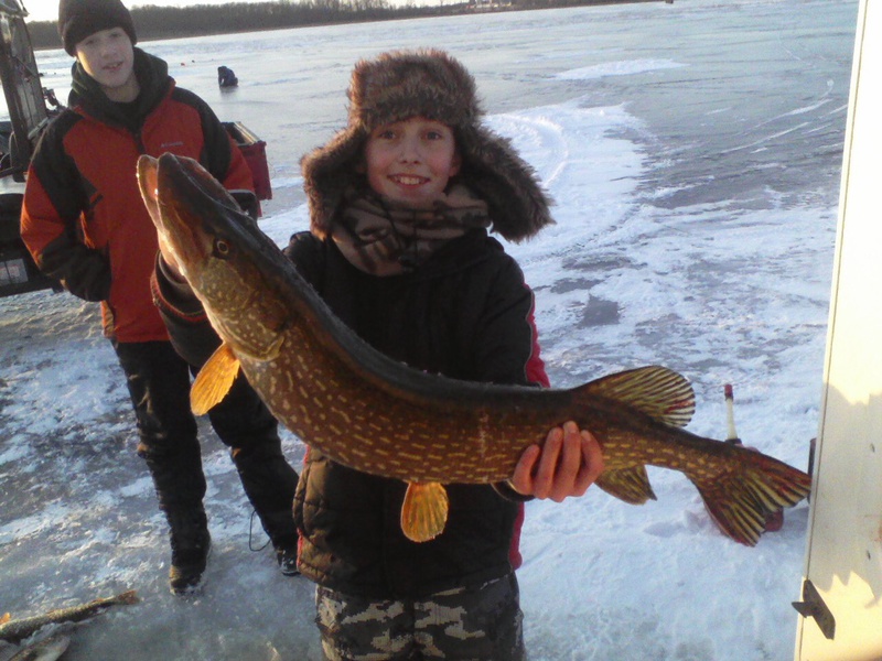 A photo of Dillon Oien's catch