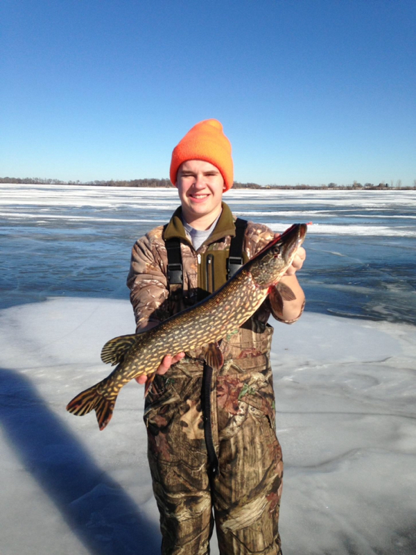 A photo of Zach Jacobson's catch