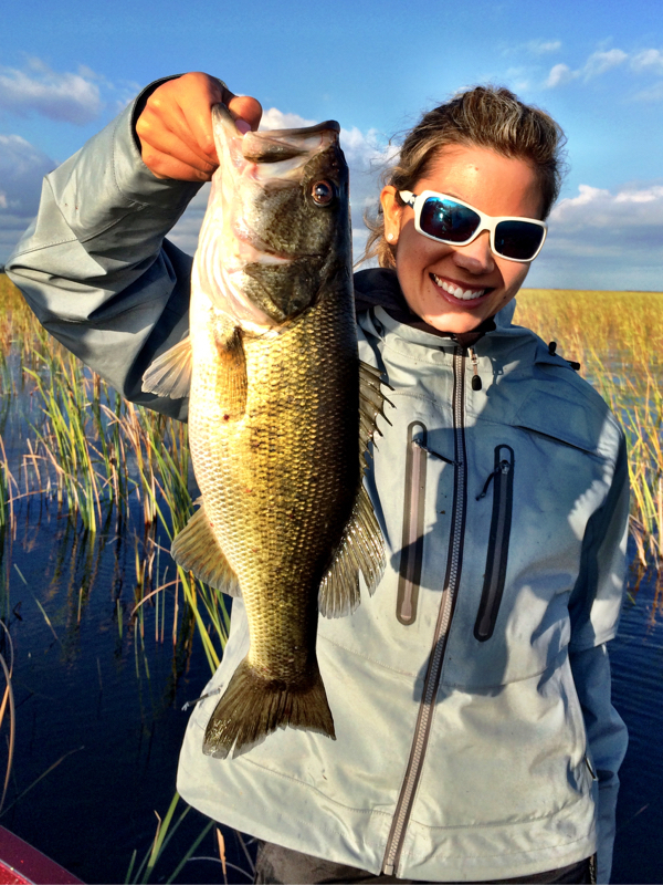 A photo of Mariko Izumi's catch