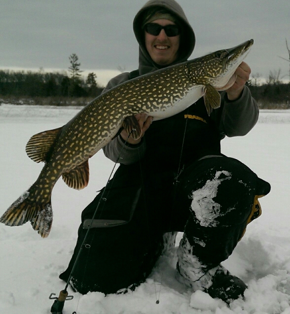 A photo of Joshua Turner's catch