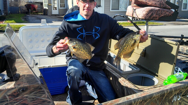 A photo of Mike Bean's catch