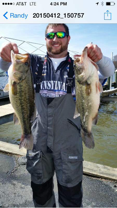 A photo of Steven Frymoyer's catch