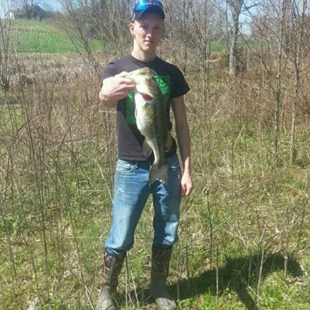 A photo of Jared Burton's catch