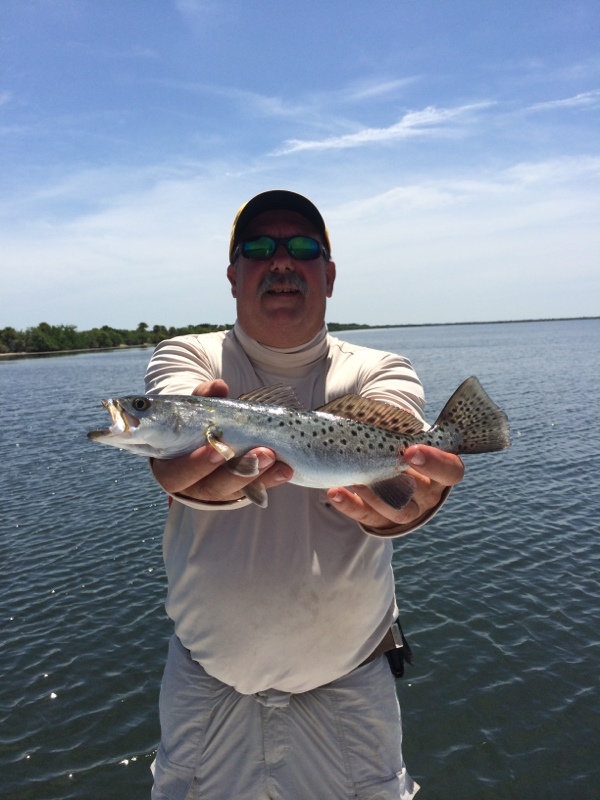 A photo of Tim Boone's catch