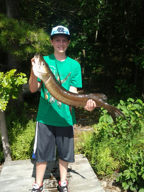 A photo of Henry Stark's catch