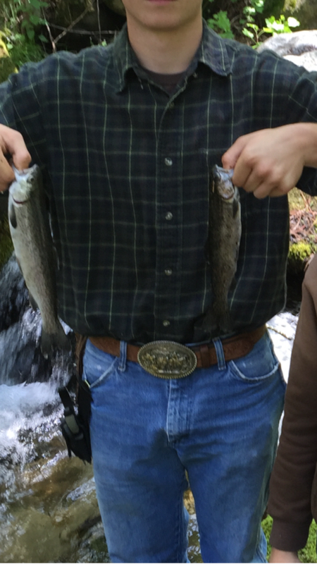 A photo of Tyler Jones's catch