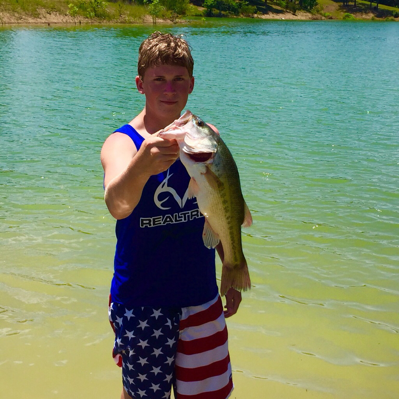A photo of Blake Watson's catch